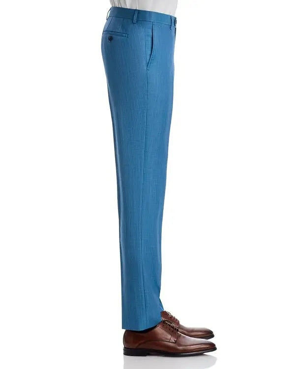 John Varvatos Star Usa Mens Slim fit Wool Dress Pants Size 36 Green Turquoise