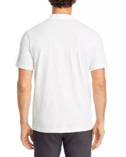 Theory Mens Bron Cotton Regular Fit Polo Shirt XL White