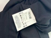 Versace Jeans Couture Mens baroque-pattern polo shirt Small Black