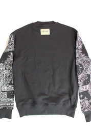 Versace Jeans Couture Mens Celestial Baroque Sweatshirt Small Black