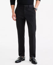 Kenneth Cole Reaction Mens Slim fit Dress Pants 34 / 34 Black Pinstripe
