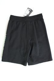 Versace Jeans Couture Mens Logo Fleece Sweat Shorts Small Black