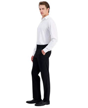 Alfani Mens Slim fit Dress Pants 40 / 32 Black Solid Stretch