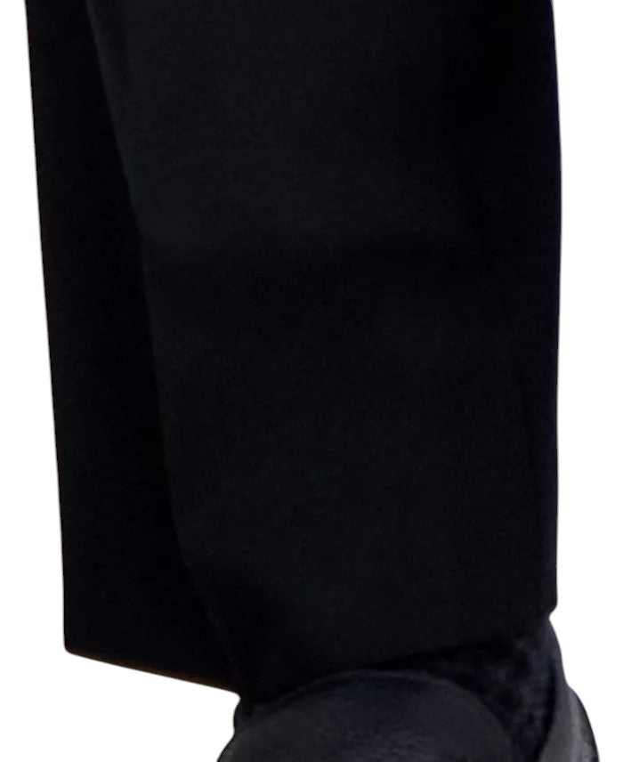 Alfani Mens Slim fit Dress Pants 38 / 32 Black Solid Stretch