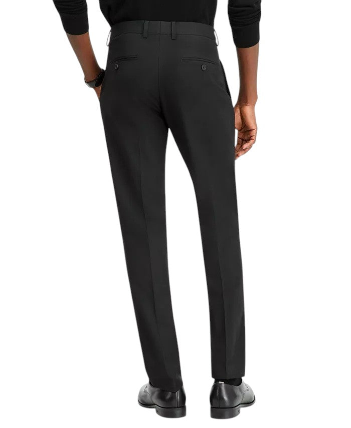 Calvin Klein Mens Slim fit Dress Pants 40 / 30 Black Solid