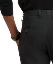 Calvin Klein Mens Slim fit Dress Pants 40 / 30 Black Solid