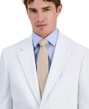 Nautica Men Modern-Fit Active Stretch Structure Weave Sport Coat 46 R Off White