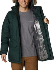 Columbia Men's Penns Creek II Parka Coat XL Green Water Resistant
