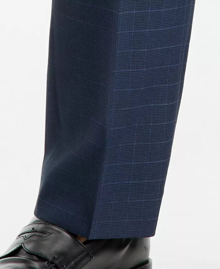 Michael Kors Mens Classic fit Dress Pants 36 / 30 Navy Blue Solid