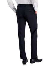 Bar Iii Mens Slim fit Wool Dress Pants 30 / 32 Black Solid