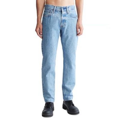 CALVIN KLEIN Men's Standard Straight-Fit Jeans 34 x 30 Desert Blue