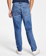 SUN + STONE Men's Judas Loose-Fit Patchwork Jeans 36 Blue