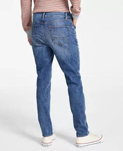 SUN + STONE Men's Athletic Fit Jeans 38 x 32 Distressed Blue