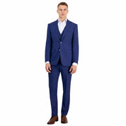 Calvin Klein Mens Slim fit Wool Sport Coat Blazer 44 R Blue Solid