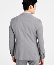 Hugo Boss Mens Modern fit Suit Jacket Blazer 40 R Grey Solid