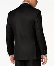 Sean John Mens Classic fit Blazer 46 XL Black Solid