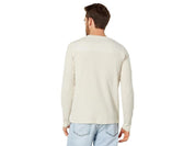 Hurley Men's Felton Long Sleeve Thermal Shirt Beige Bone XXL