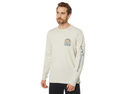 Hurley Men's Everyday Location Long Sleeve T-Shirt Bone Size XL