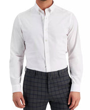 Club Room Men's Slim Fit 4 Way Stretch Solid Dress Shirt White 2XL