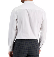 Club Room Men's Slim Fit 4-Way Stretch Solid Dress Shirt White XXL