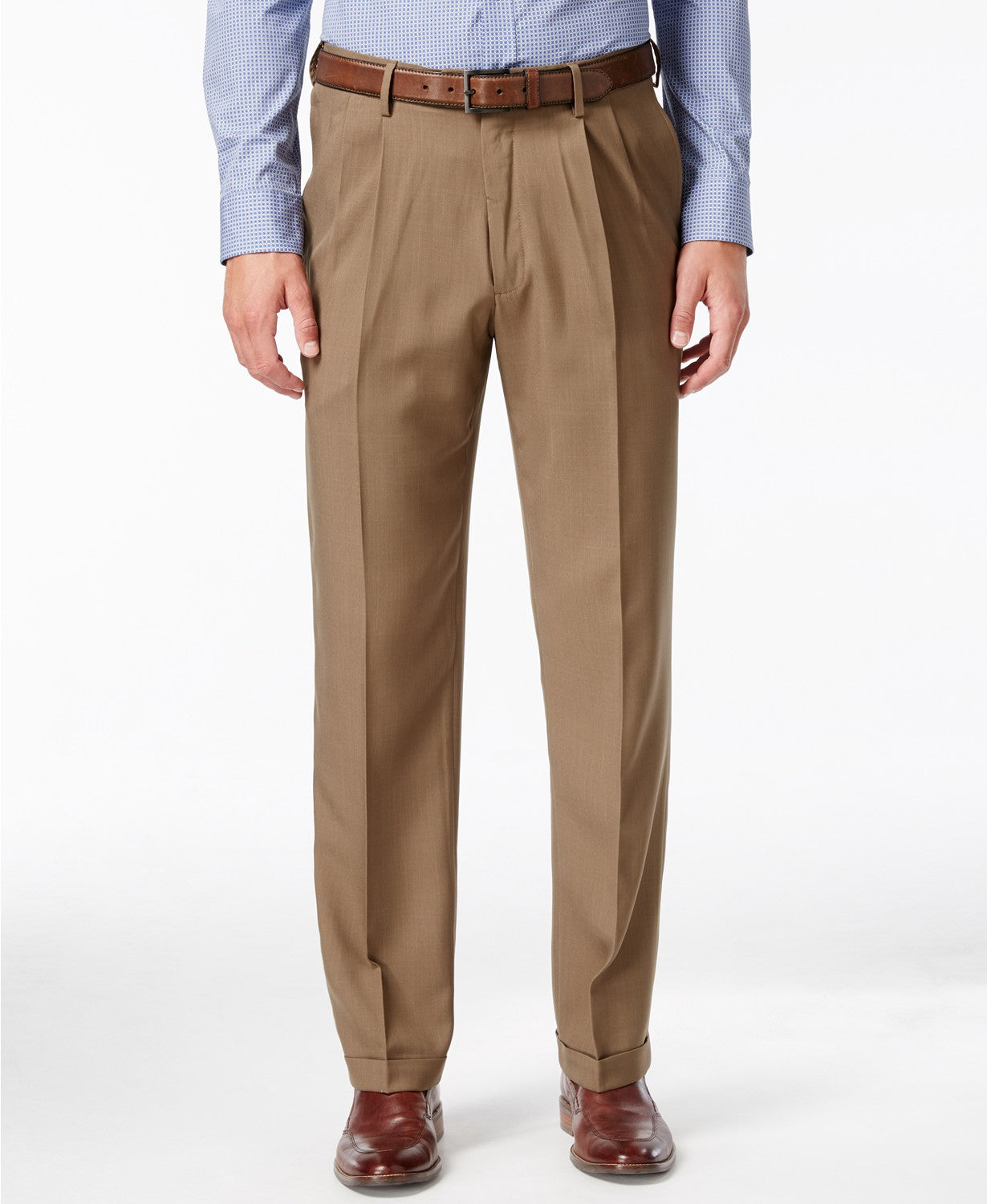 Haggar Men's Khaki Dress Pants 34 x 30