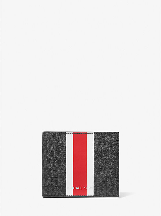 Michael Kors Mens Wallet Red Stripe