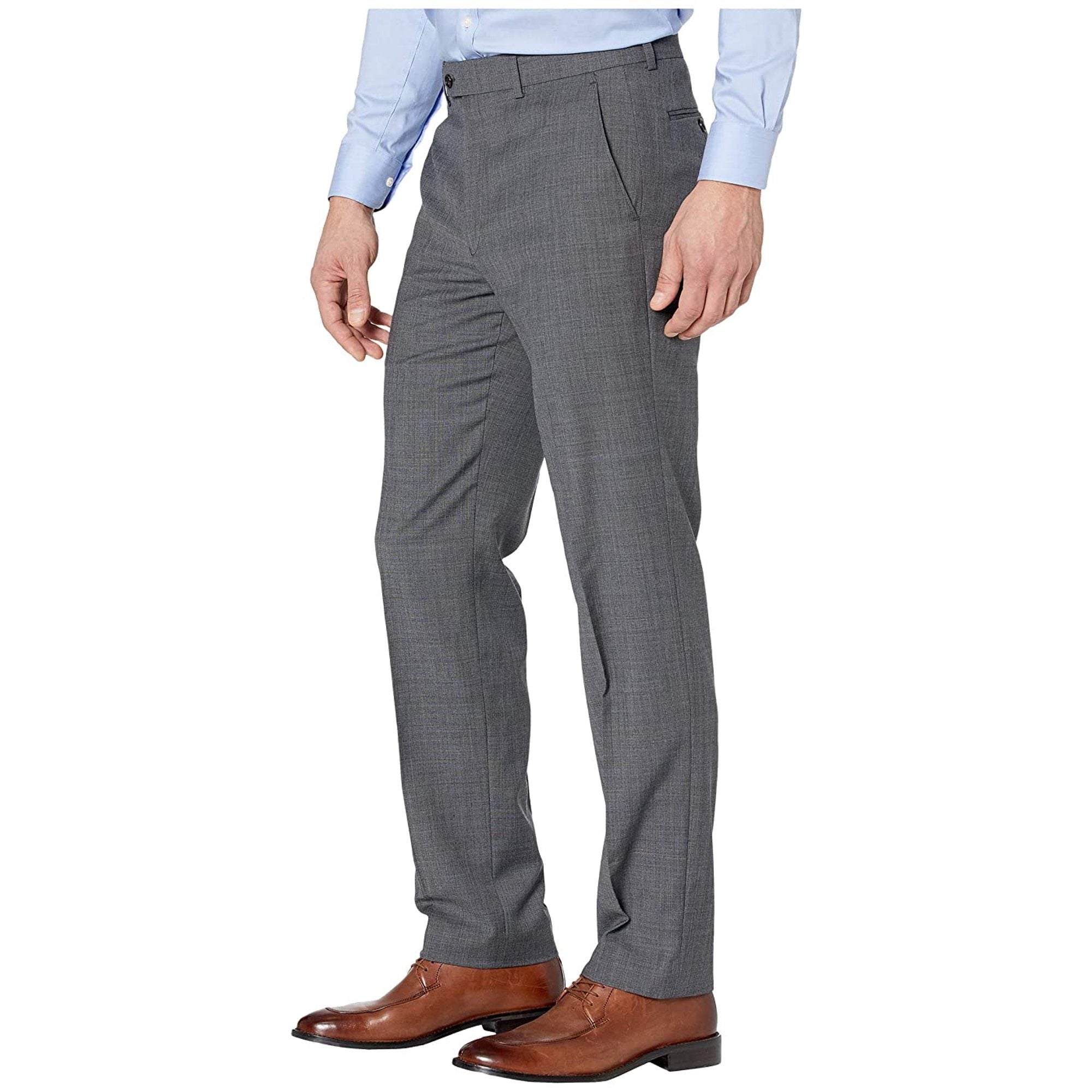 Lauren Ralph Lauren Mens Classic fit Dress Pants 34 / 30 Grey Stretch