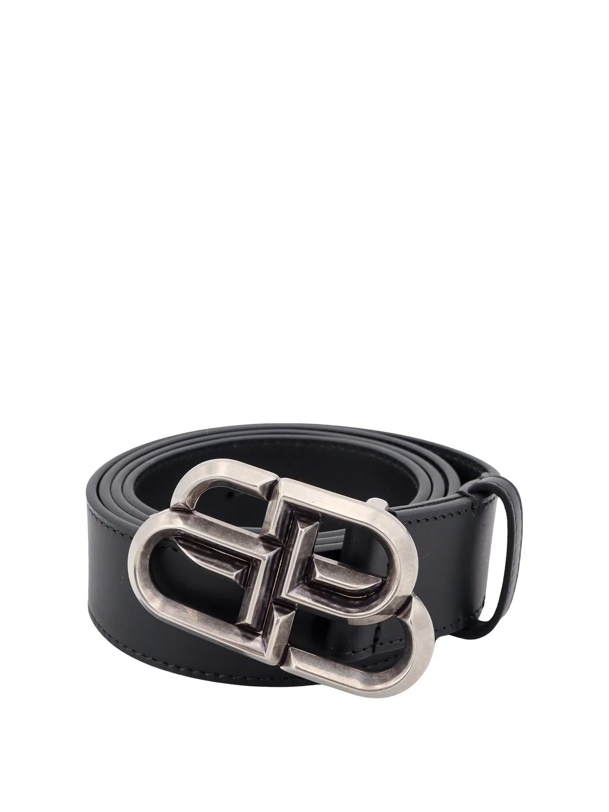 Balenciaga Balenciaga BB Logo Plaque Leather Belt Size 80 cm 32 W Made in Italy