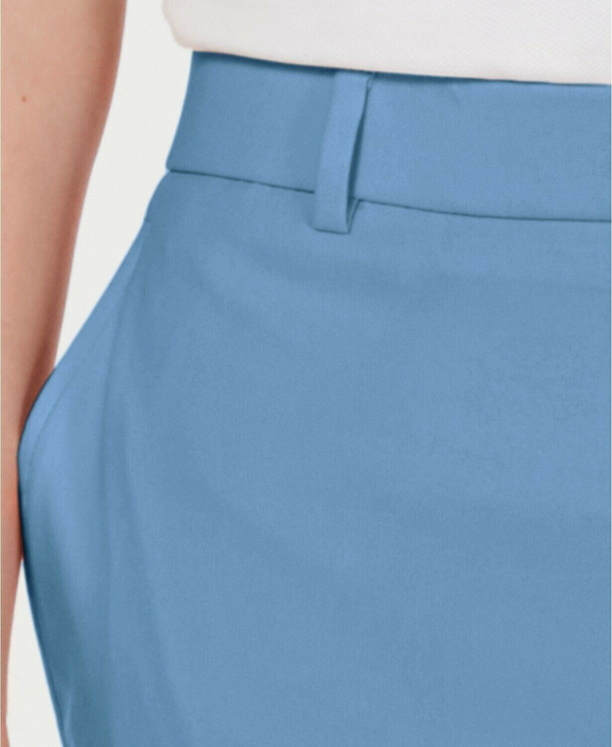 Tommy Hilfiger Modern-Fit TH Flex Stretch Comfort Dress Pants 38 x 32 Blue