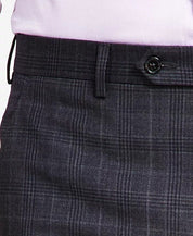 LAUREN RALPH LAUREN Men's UltraFlex Wool Suit Pants 36 x 32 Charcoal Plaid