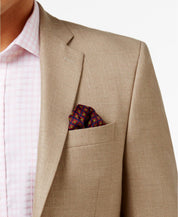 Lauren Ralph Lauren Men's Classic-Fit Neat UltraFlex Sport Coat 38R Tan