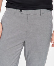 ALFANI Men's Slim-Fit Black & White Check Suit Dress Pants 32 x 34