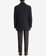 Lauren Ralph Lauren Mens Regular fit Overcoat Coat 40 S Blue Solid