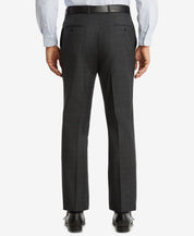 Tommy Hilfiger Modern Fit Flex Performance Plaid Dress Pants 30 x 30 Grey