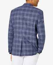Lauren Ralph Lauren Men's UltraFlex Plaid Blazer 40R Sport Coat Blue