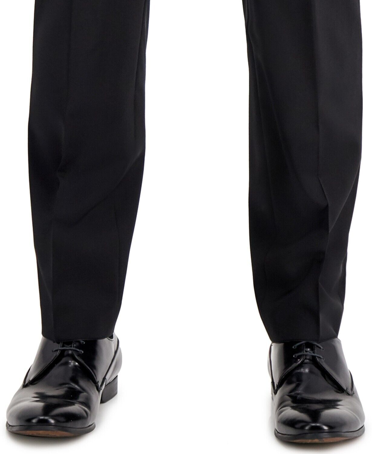 HUGO BOSS Men's Regular Fit Griffin Tuxedo Pants Black 38 x 32