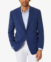 Club Room Men's Sport Coat Blue 38S Classic Fit Two Button