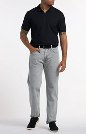 CALVIN KLEIN Men's Standard Straight-Fit Stretch Jeans 38 x 32 Graphite Grey