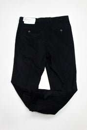 Lauren Ralph Lauren Regular Fit Corduroy Pleated Dress Pants 36 x 29 Black