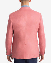 Lauren Ralph Lauren Men's Linen Sport Coat 42L Red Classic-Fit Ultra-Flex Solid