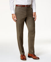 Lauren Ralph Lauren Men's Microtwill Ultraflex Dress Pants 30 X 30 Taupe