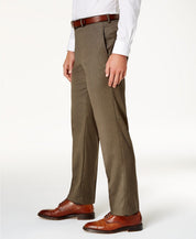 Lauren Ralph Lauren Men's Microtwill Ultraflex Dress Pants 30 X 30 Taupe