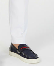 Tommy Hilfiger Modern-Fit Stretch Comfort Solid Dress Pants 33 x 32 White Flat