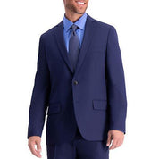 Haggar Active Blue Slim Fit Suit Jacket 38R Midnight Jacket Only