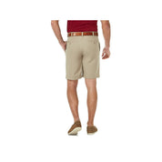 Haggar Men's Cool 18 PRO Flat Front Classic-Fit Shorts 44 Khaki