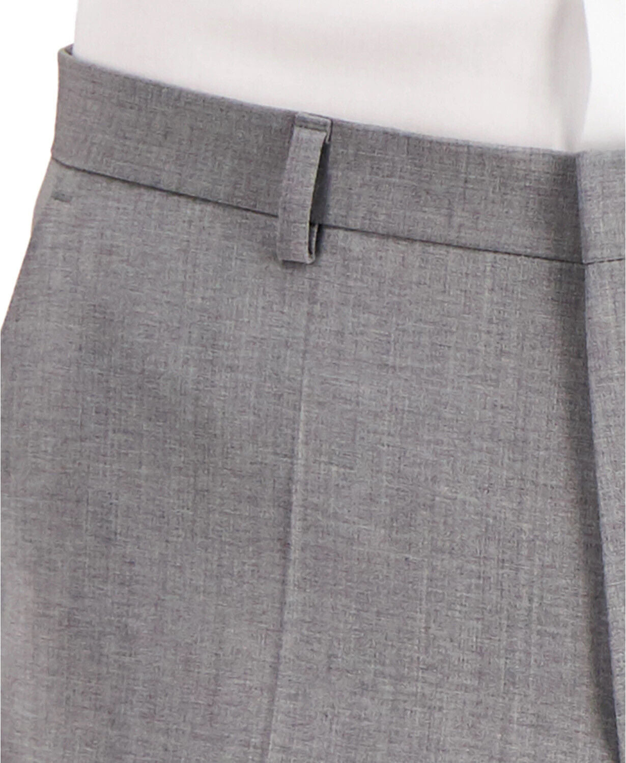 HUGO Boss Men's Gray Textured Modern-Fit Wool Suit Dress Pants 32 x 32