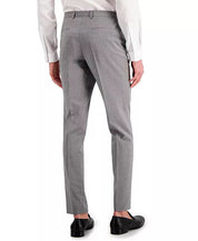 HUGO Boss Men's Gray Textured Modern-Fit Wool Suit Dress Pants 32 x 32