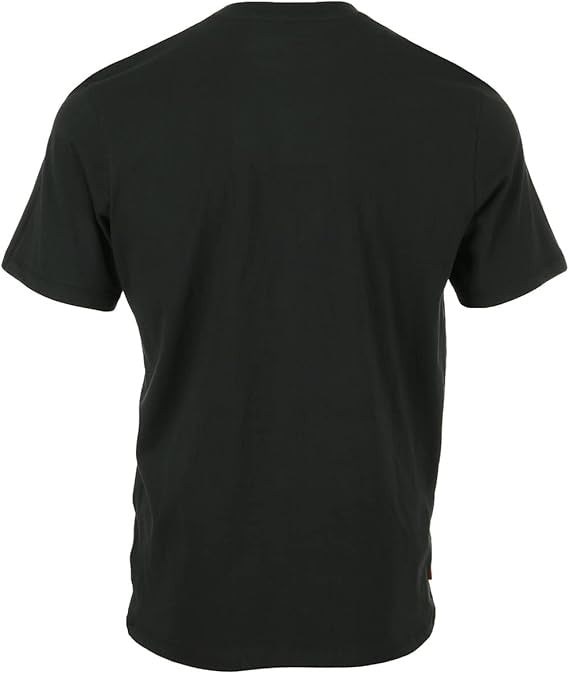 Timberland Mens Short Sleeve Logo T Shirt Black 2XL