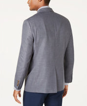 Lauren Ralph Lauren Men's Classic-Fit Neat UltraFlex Sport Coat 44L Grey