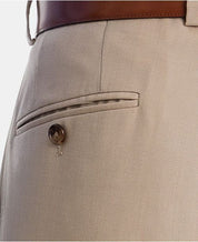 Lauren Ralph Lauren Men's UltraFlex Classic-Fit Tan Wool Pants 38 x 30